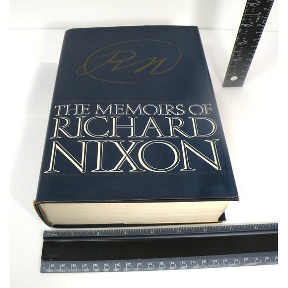 The Memoirs Of Richard Nixon First Printing 1978 Signed Hardcover With Dust Jack - Picture 2 of 16